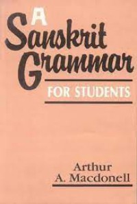 Image of A Sanskrit Grammar for Students